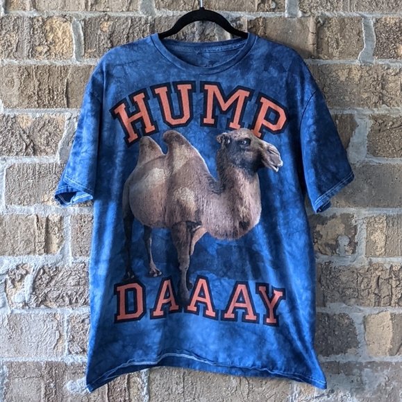 The Mountain Other - The Mountain 3D Tees HUMP DAAAY Funny Graphic Camel Tie Dye T-Shirt